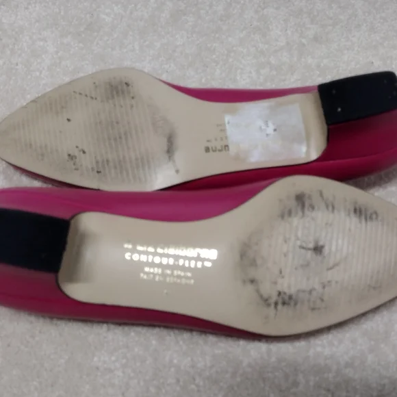 Liz Claiborne Women's Pink Leather Shoes - Picture 3 of 10